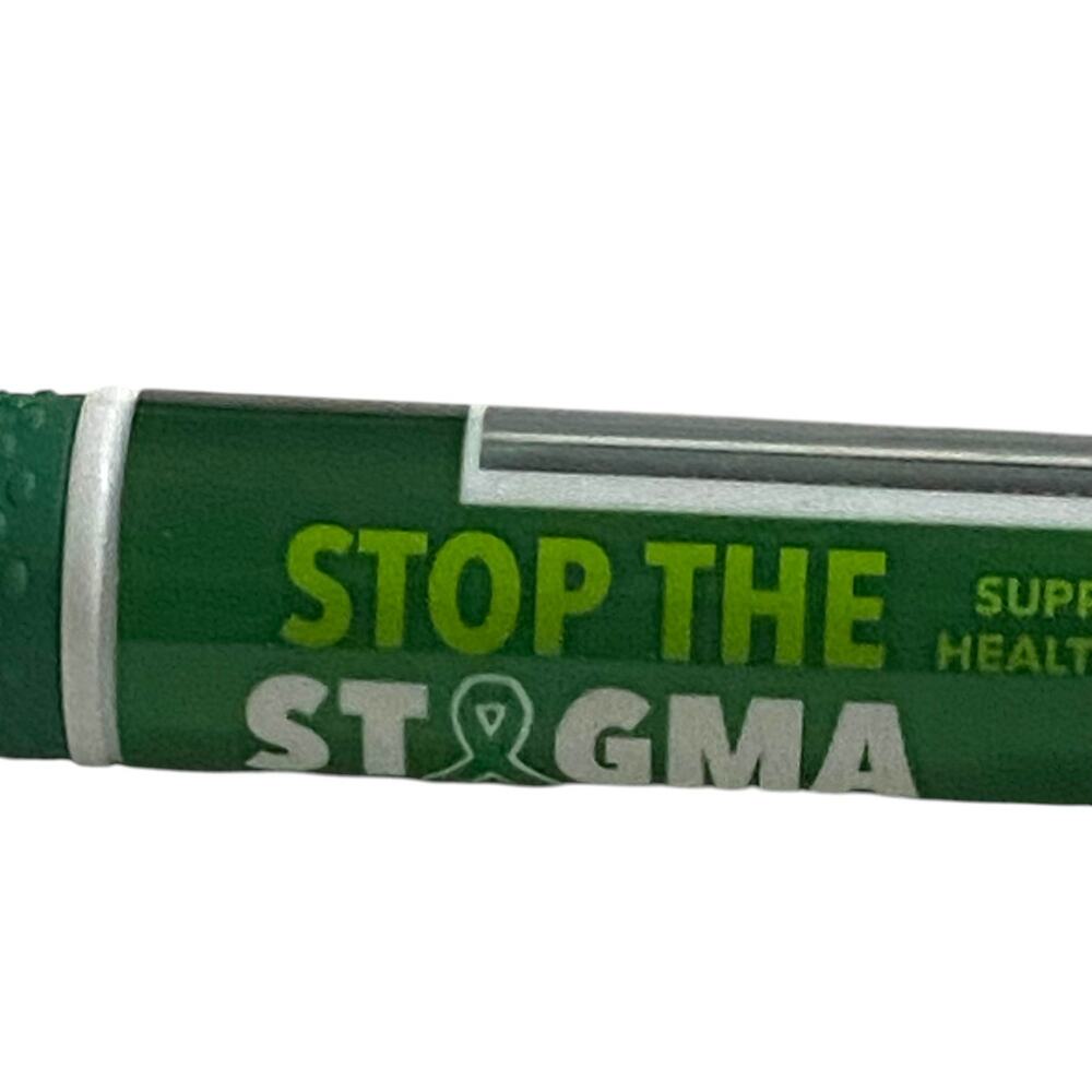 Rare Stop the Stigma Pen Mental Health Awareness Click Ballpoint Collect